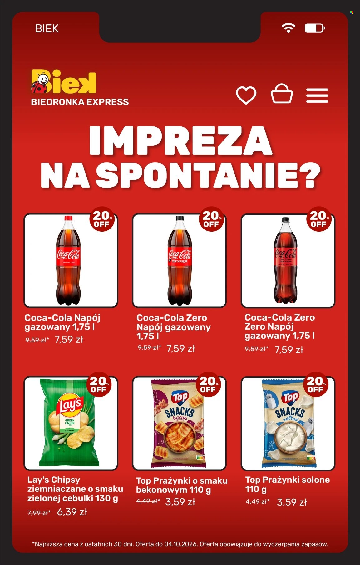 Gazetka Biedronka - 2.10.2026 - 4.10.2026. Strona 26
