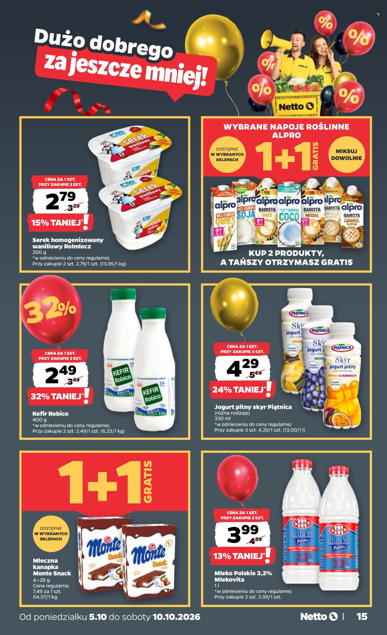 Leták Netto - 5.10.2026 - 10.10.2026. Strana 15