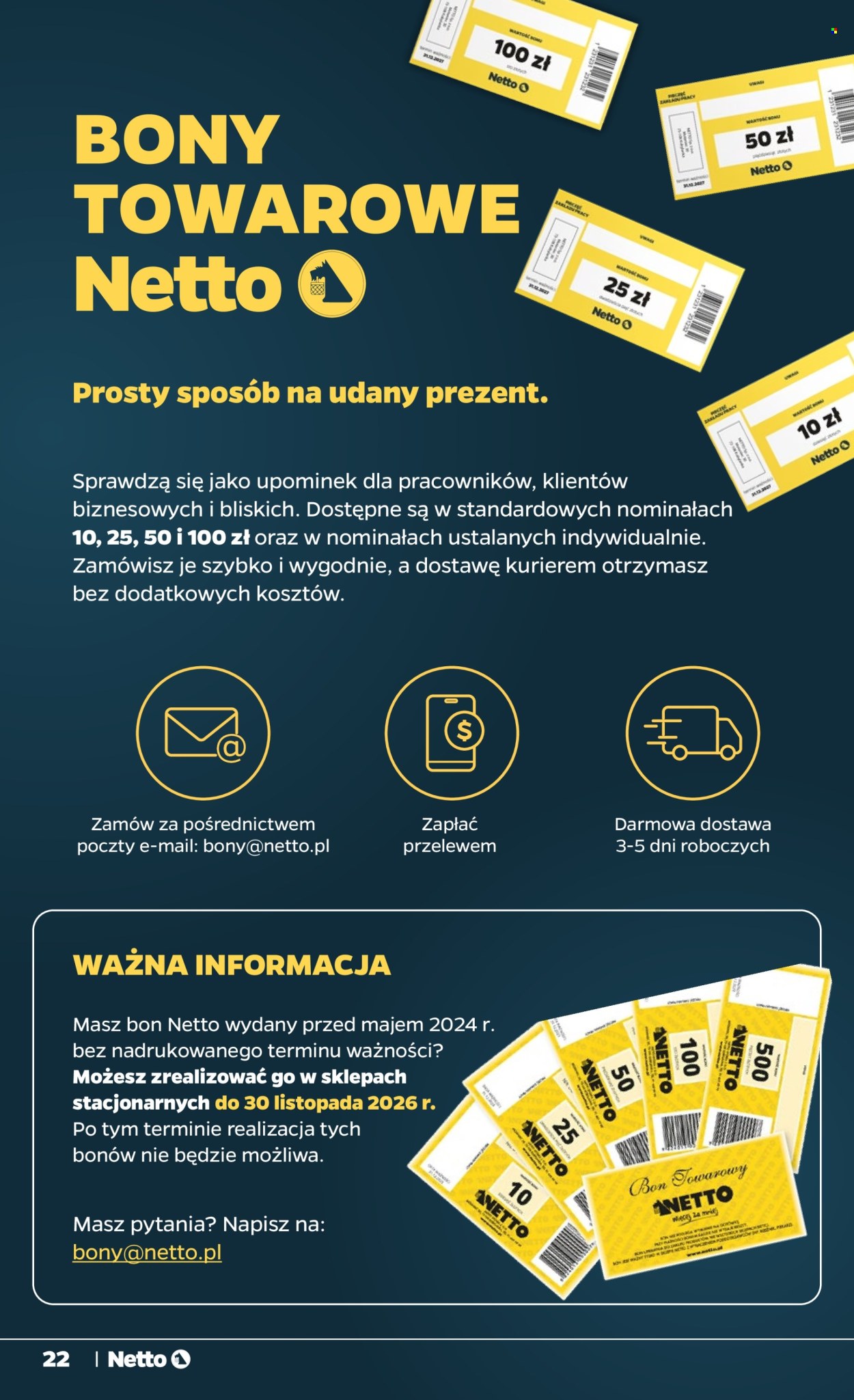 Leták Netto - 5.10.2026 - 10.10.2026. Strana 22