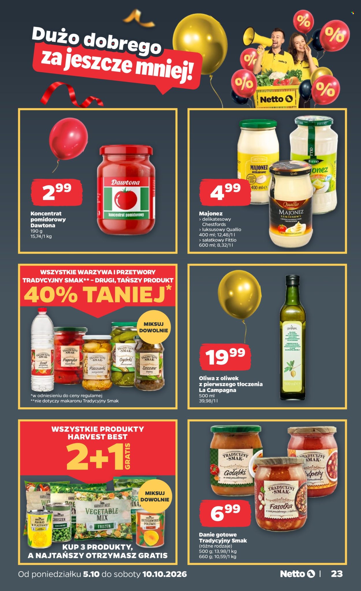Leták Netto - 5.10.2026 - 10.10.2026. Strana 23