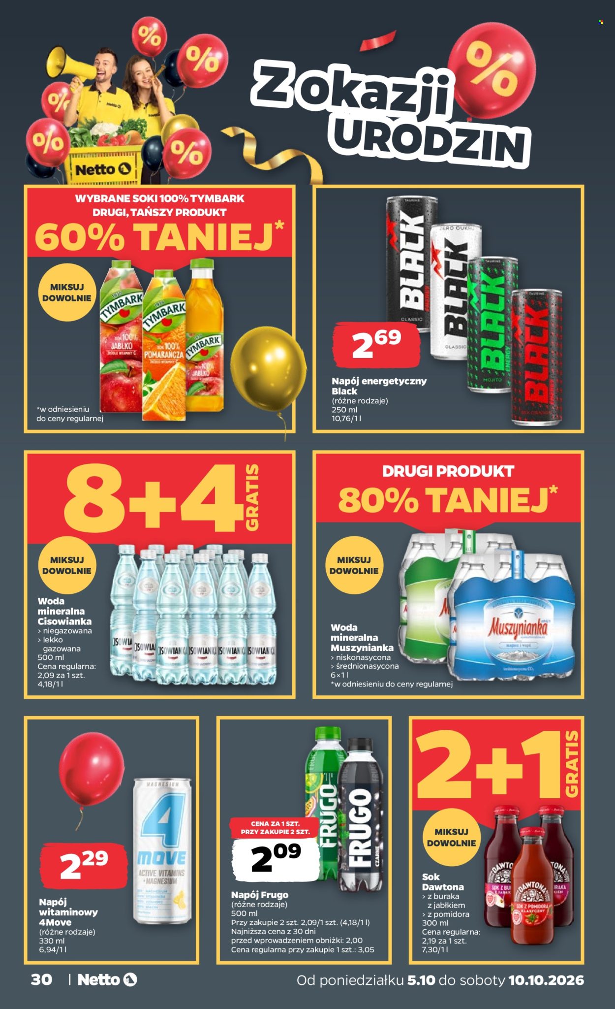 Leták Netto - 5.10.2026 - 10.10.2026. Strana 30
