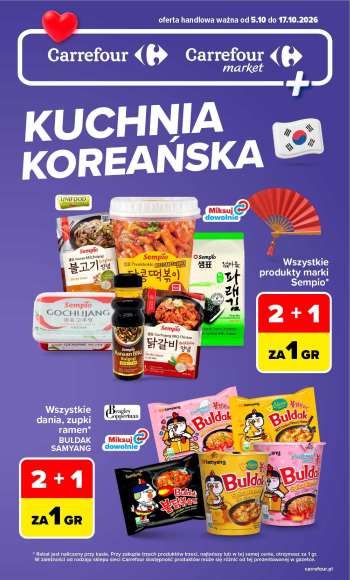 Gazetka Carrefour - 5.10.2026 - 17.10.2026.