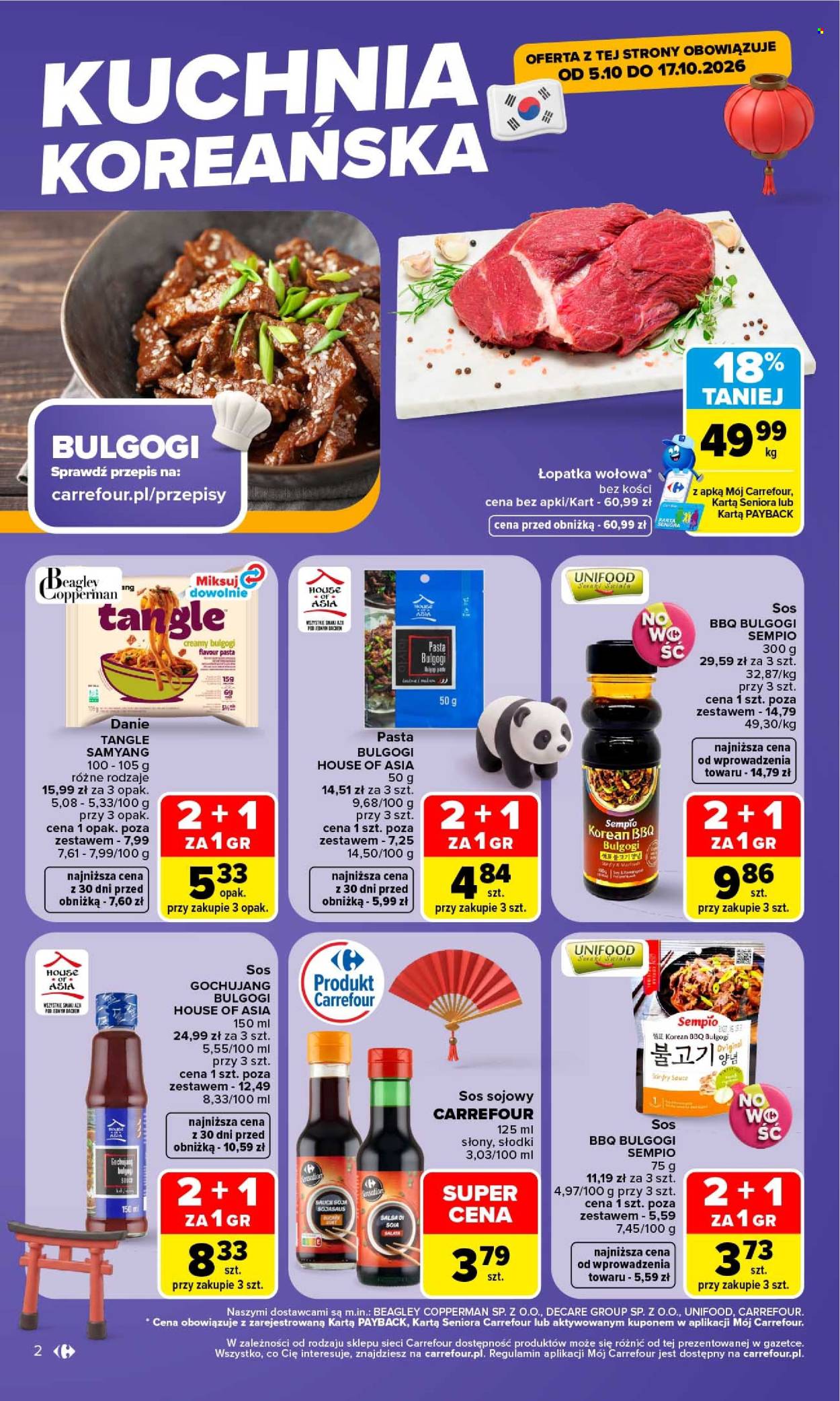 Leták Carrefour - 5.10.2026 - 17.10.2026. Strana 2