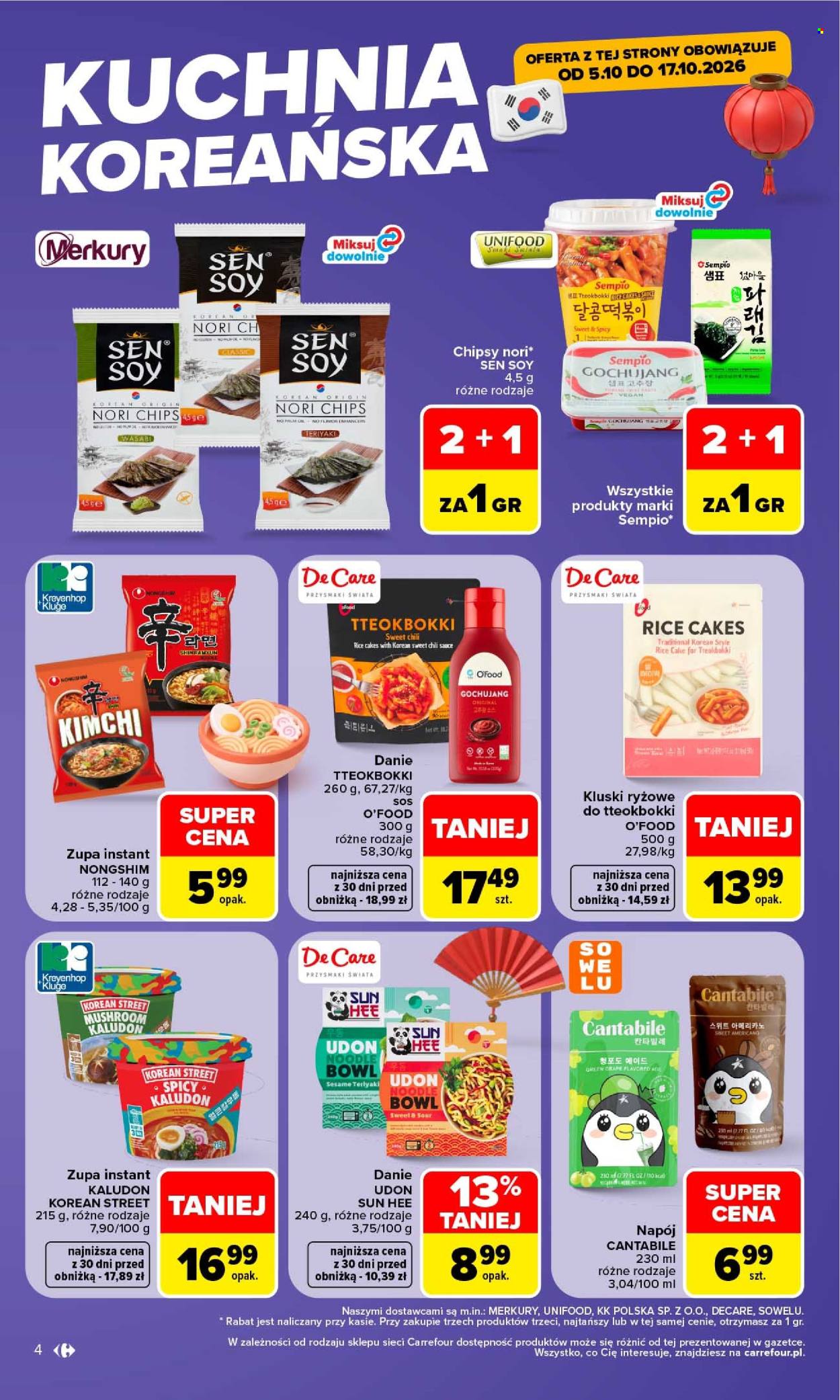 Leták Carrefour - 5.10.2026 - 17.10.2026. Strana 4