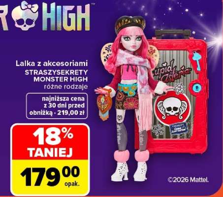 Lalka z akcesoriami STRASZYSEKRETY MONSTER HIGH