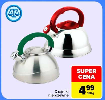 Czajniki nierdzewne