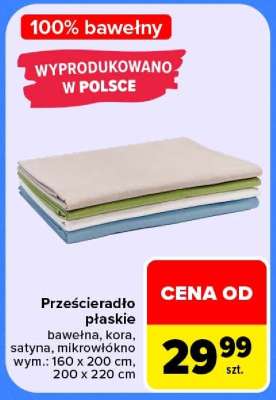 Prześcieradło płaskie