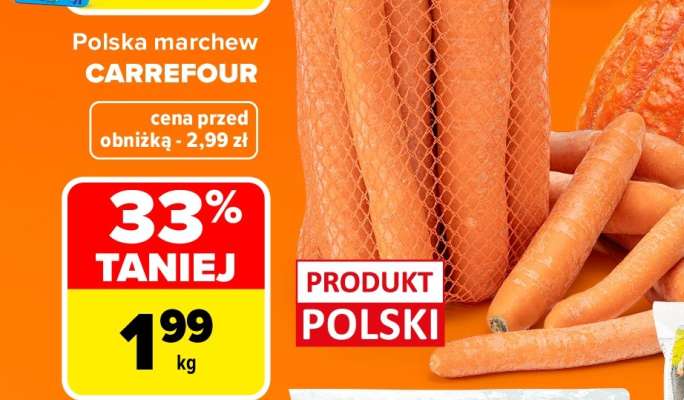 Polska marchew CARREFOUR