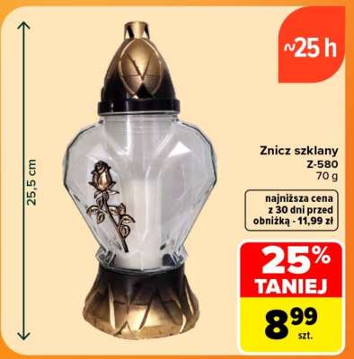 Znicz szklany