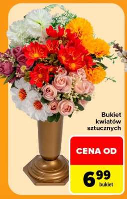 Bukiet kwiatów sztucznych