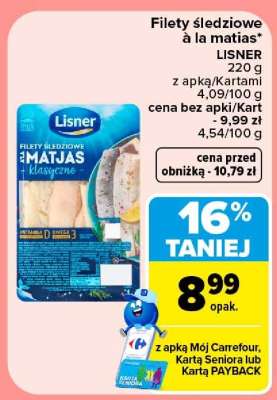 Filety śledziowe à la matias