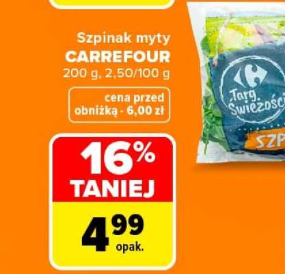 Szpinak myty CARREFOUR