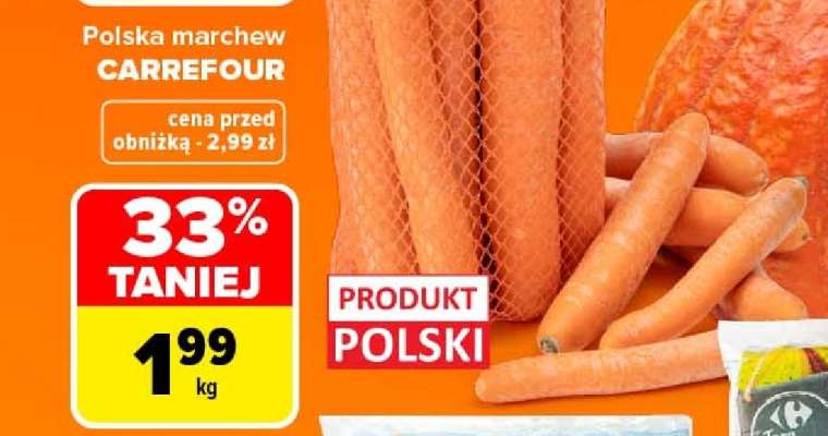 Polska marchew CARREFOUR