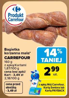 Bagietka korzenna mała
