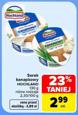 Serek kanapkowy Hochland