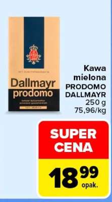 Kawa mielona prodomo Dallmayr
