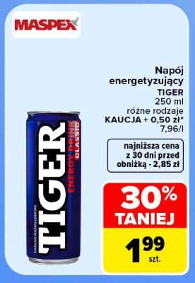 Napój energetyzujący Tiger