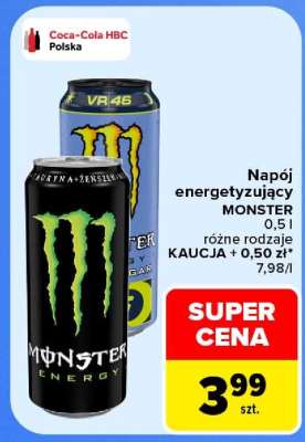 Napój energetyzujący Monster