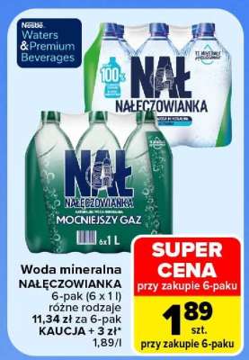Woda mineralna NAŁĘCZOWIANKA