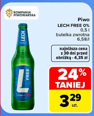Piwo Lech Free 0%