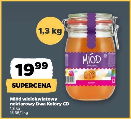 Miód wielokwiatowy nektarowy Dwa Kolory CD