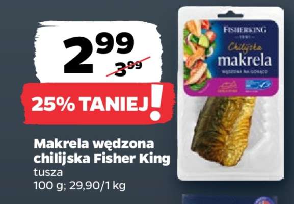 Makrela wędzona chilijska Fisher King