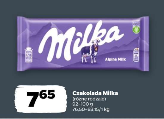 Czekolada MILKA