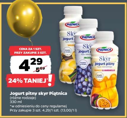 Jogurt pitny Skyr Piątnica