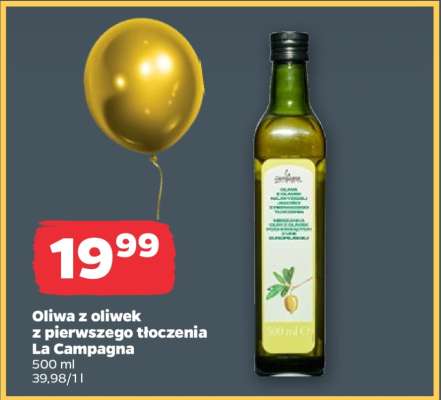 Oliwa z oliwek z pierwszego tłoczenia La Campagna
