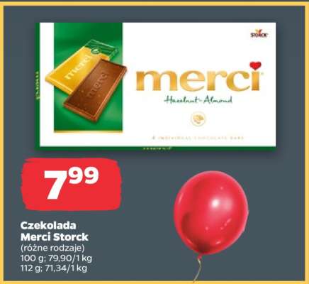 Czekolada Merci 
Storck