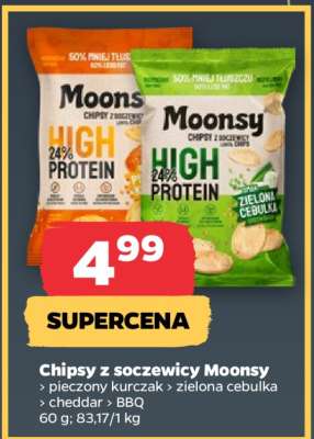 Chipsy z soczewicy Moonsy