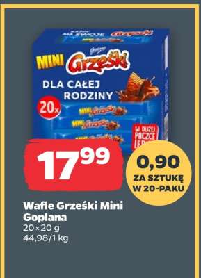 Wafle Grześki Mini Goplana
