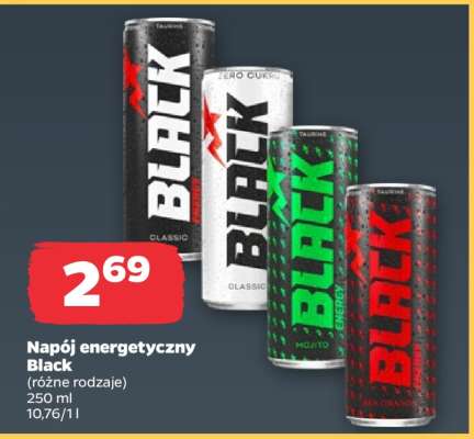 Napój energetyczny Black