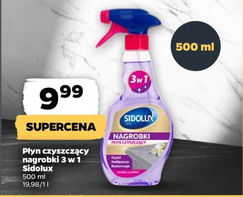 Płyn czyszczący nagrobki 3 w 1 Sidolux