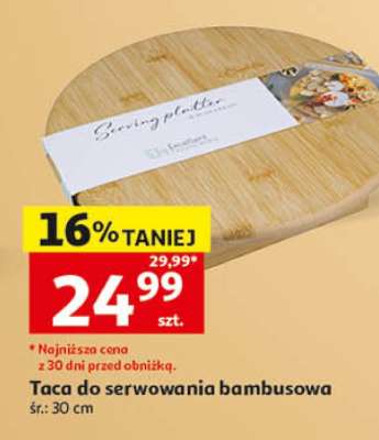 Taca do serwowania bambusowa