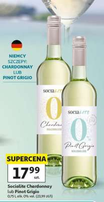 Socialite Chardonnay lub Pinot Grigio