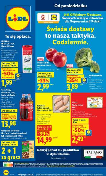 Gazetka Lidl - 5.10.2026 - 10.10.2026.