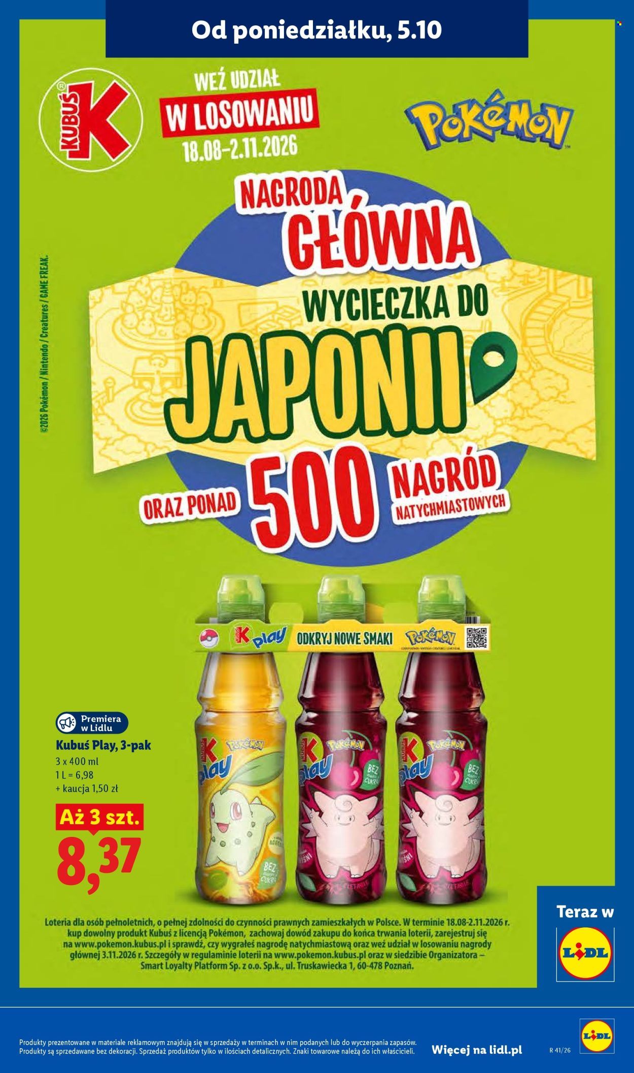 Leták Lidl - 5.10.2026 - 10.10.2026. Strana 73