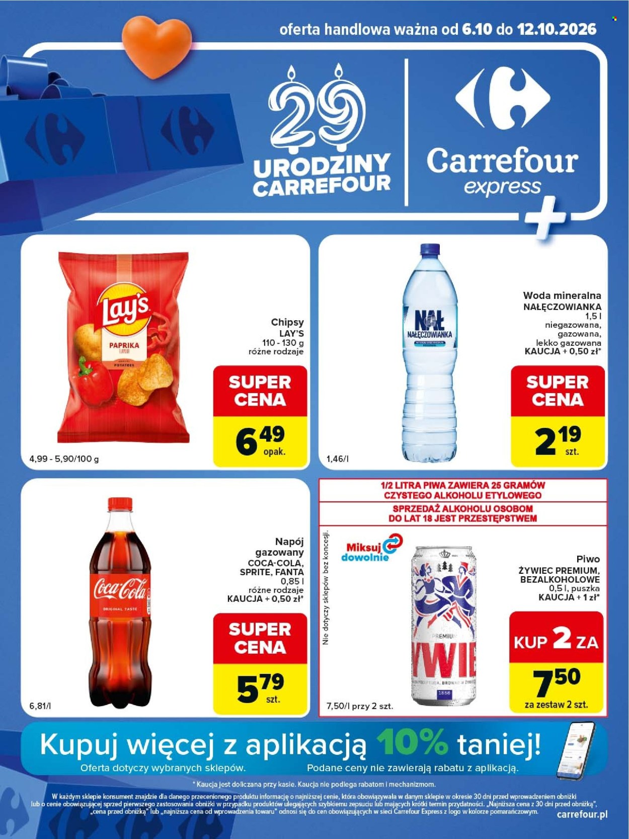 Leták Carrefour Express - 6.10.2026 - 12.10.2026. Strana 1