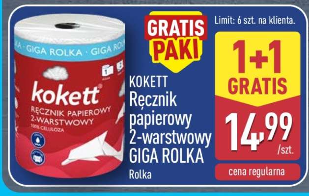KOKETT Ręcznik papierowy 2-warstwowy GIGA ROLKA
