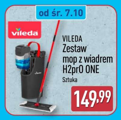 VILEDA Zestaw mop z wiadrem H2prO ONE