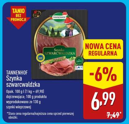 TANNENHOF Szynka szwarcwaldzka