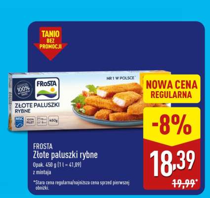 FROSTA Złote paluszki rybne