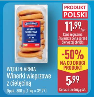 WĘDLINIARNIA Winerki wieprzowe z cielęciną