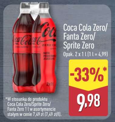 Coca Cola Zero/Fanta Zero/Sprite Zero