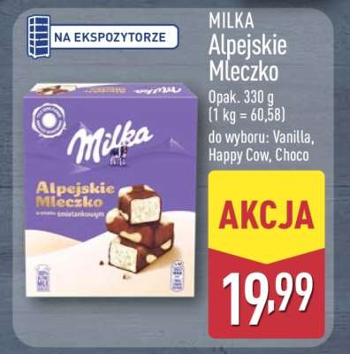 Milka Alpejskie Mleczko