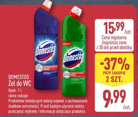DOMESTOS Żel do WC