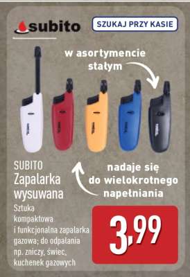 SUBITO Zapalarka wysuwana