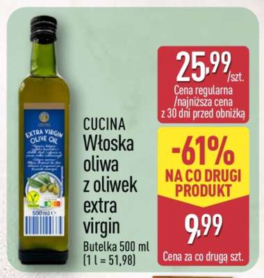 CUCINA Włoska oliwa z oliwek extra virgin