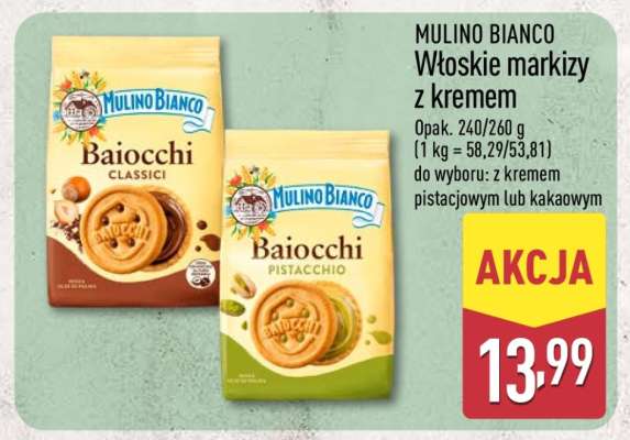 MULINO BIANCO Włoskie markizy z kremem